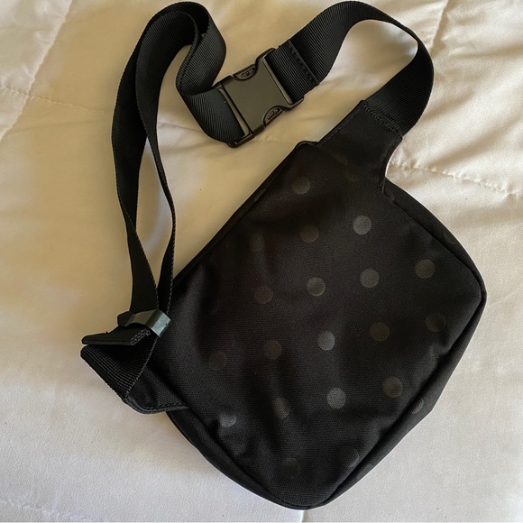 Herschel Supply Co. Fifteen Belt Bag - Black In Black Polka Dot - Picture 3 of 8
